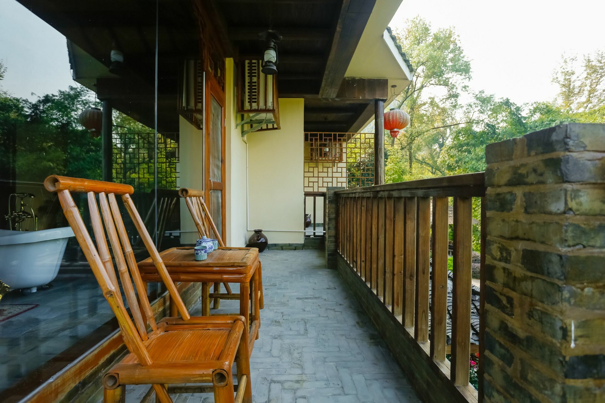 Yangshuo River Lodge Hotel Eksteriør bilde
