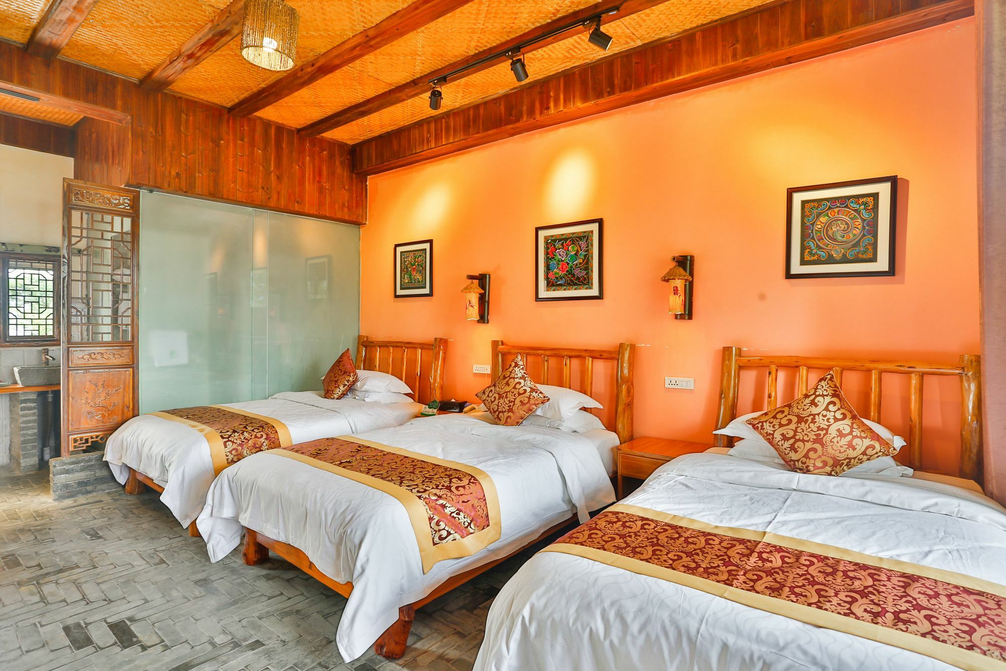 Yangshuo River Lodge Hotel Eksteriør bilde