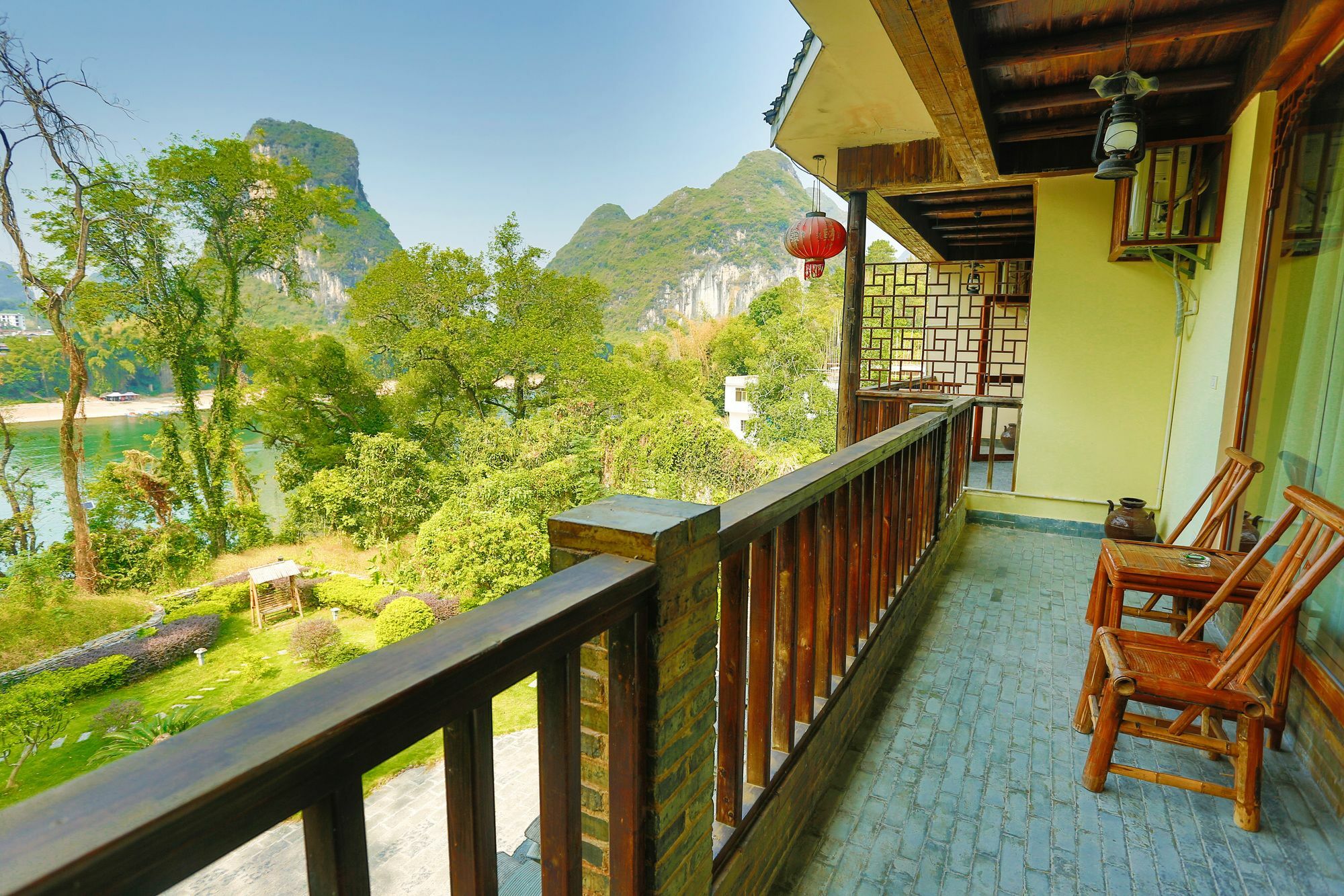 Yangshuo River Lodge Hotel Eksteriør bilde