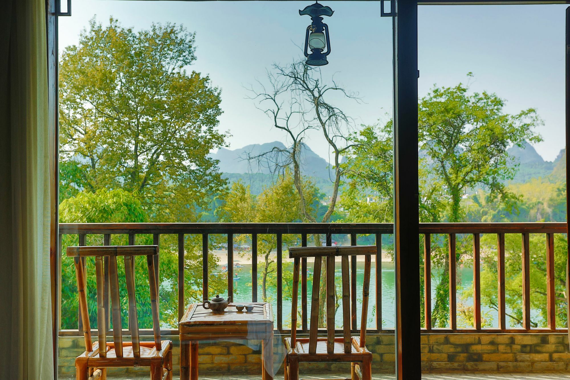Yangshuo River Lodge Hotel Eksteriør bilde