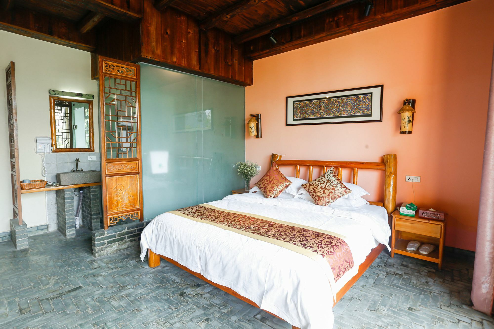 Yangshuo River Lodge Hotel Eksteriør bilde