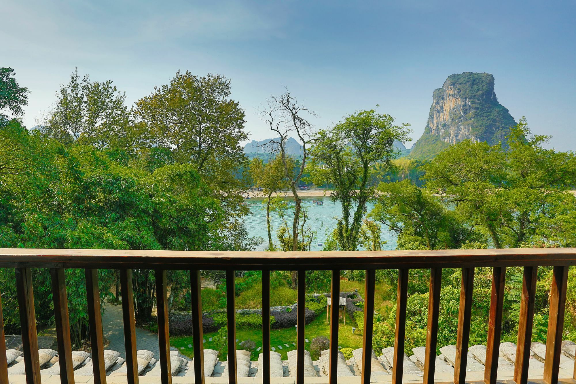 Yangshuo River Lodge Hotel Eksteriør bilde