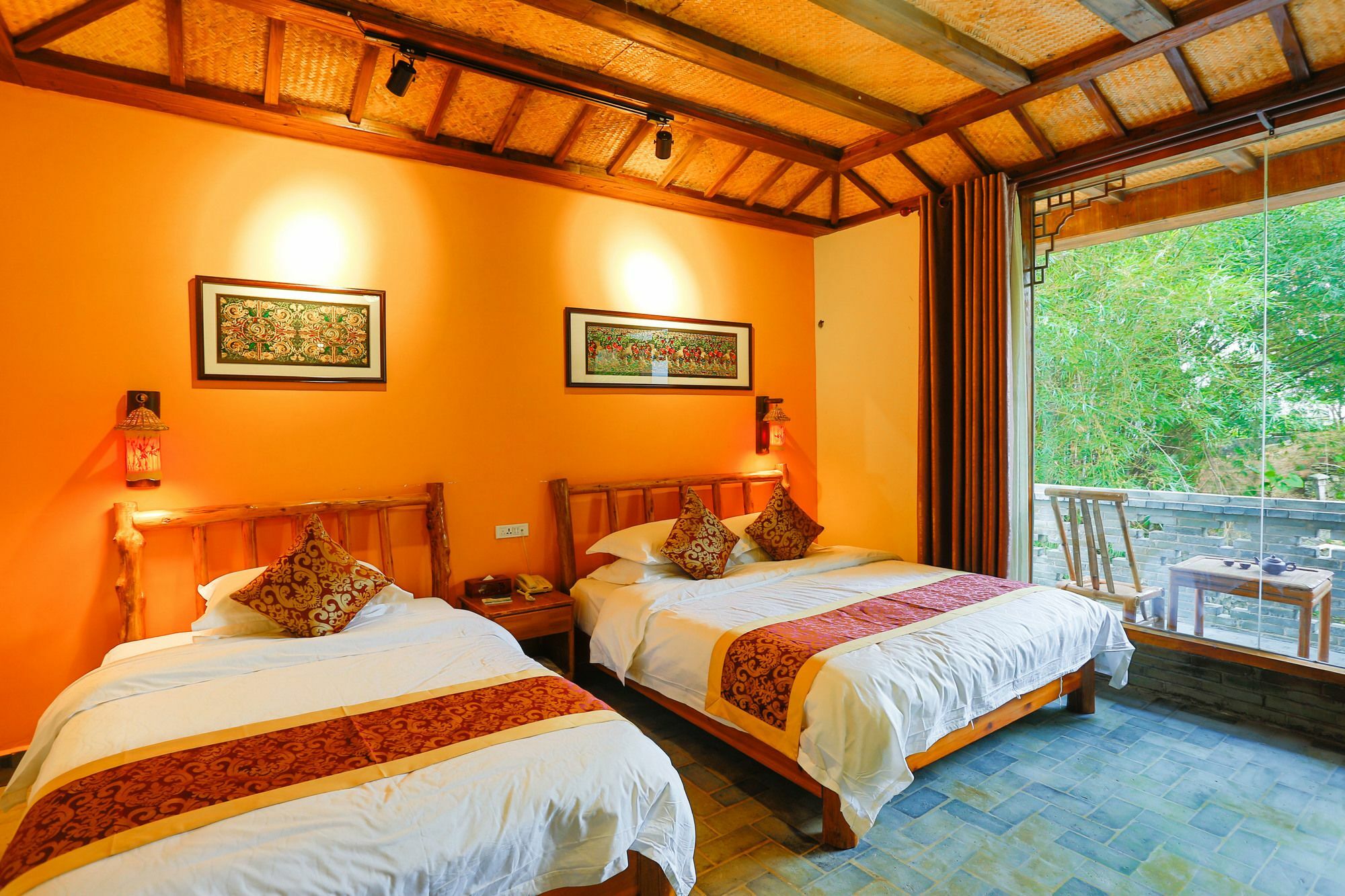 Yangshuo River Lodge Hotel Eksteriør bilde