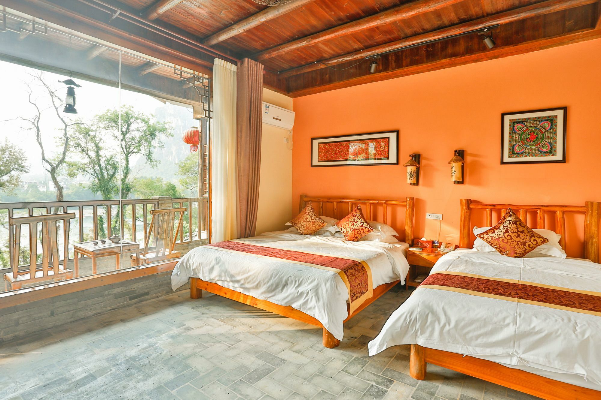 Yangshuo River Lodge Hotel Eksteriør bilde