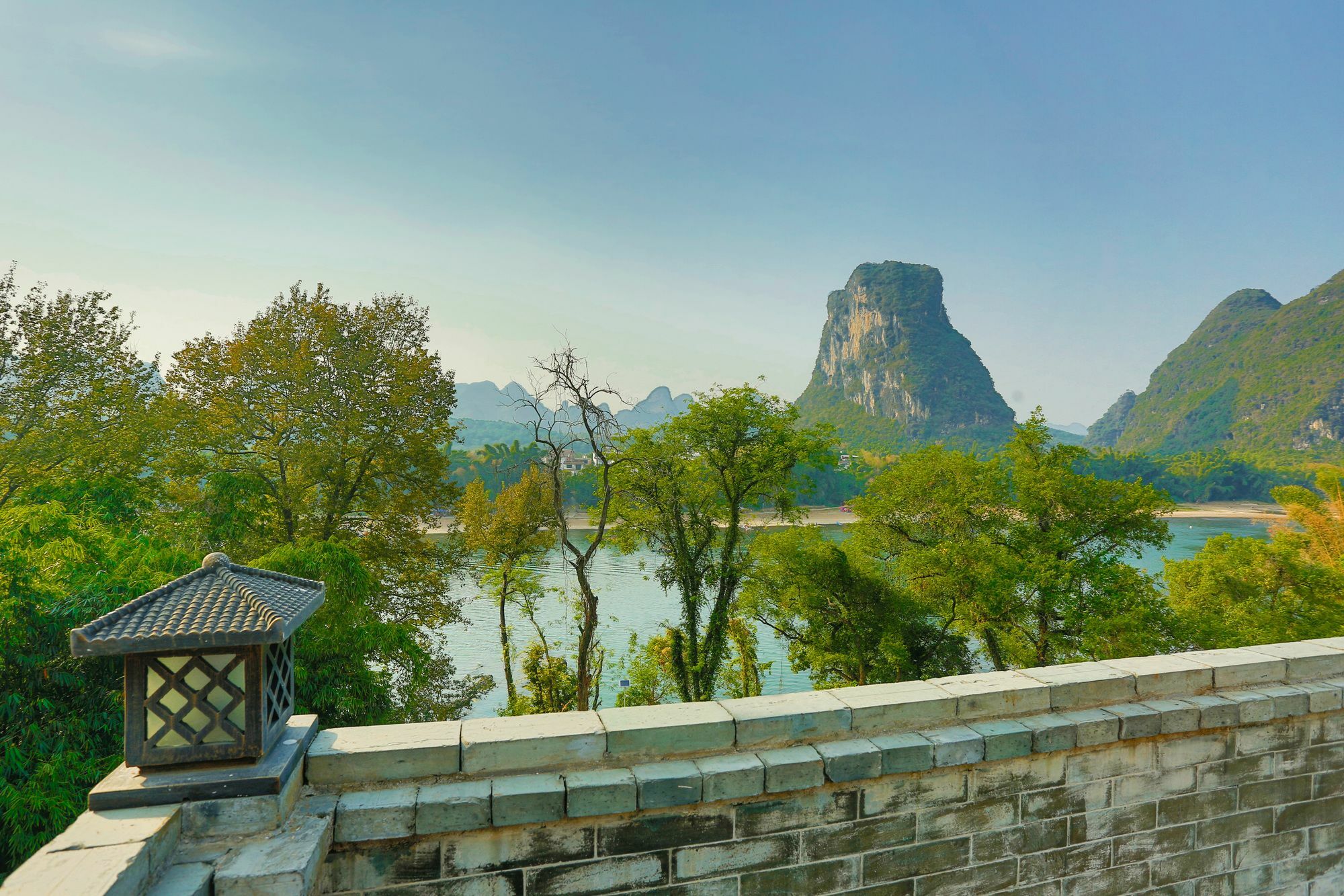 Yangshuo River Lodge Hotel Eksteriør bilde
