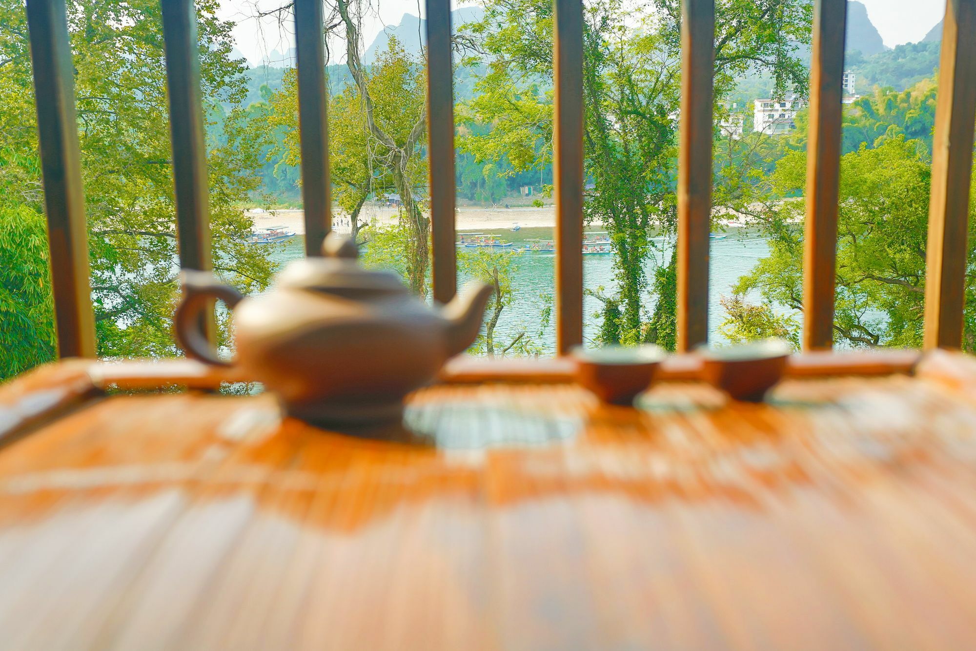 Yangshuo River Lodge Hotel Eksteriør bilde