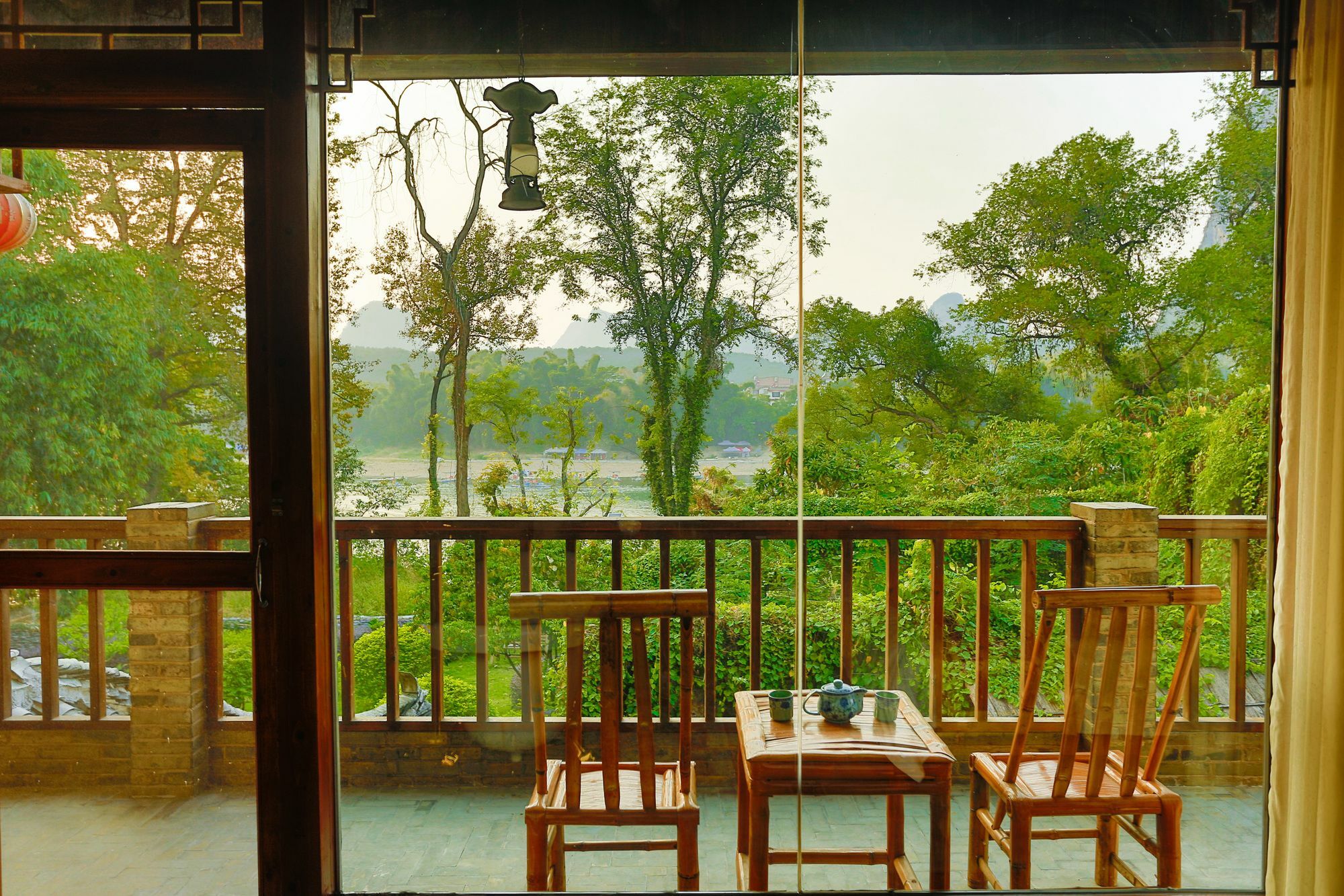Yangshuo River Lodge Hotel Eksteriør bilde