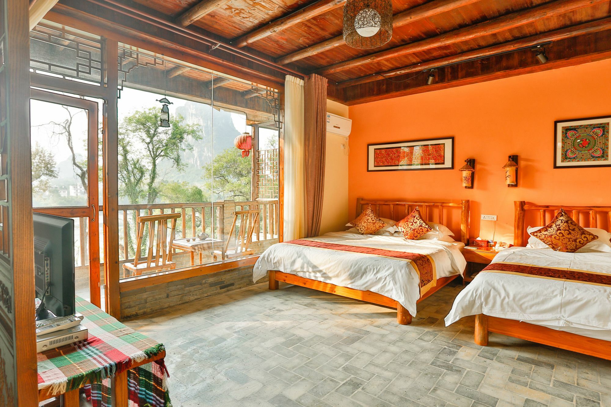 Yangshuo River Lodge Hotel Eksteriør bilde
