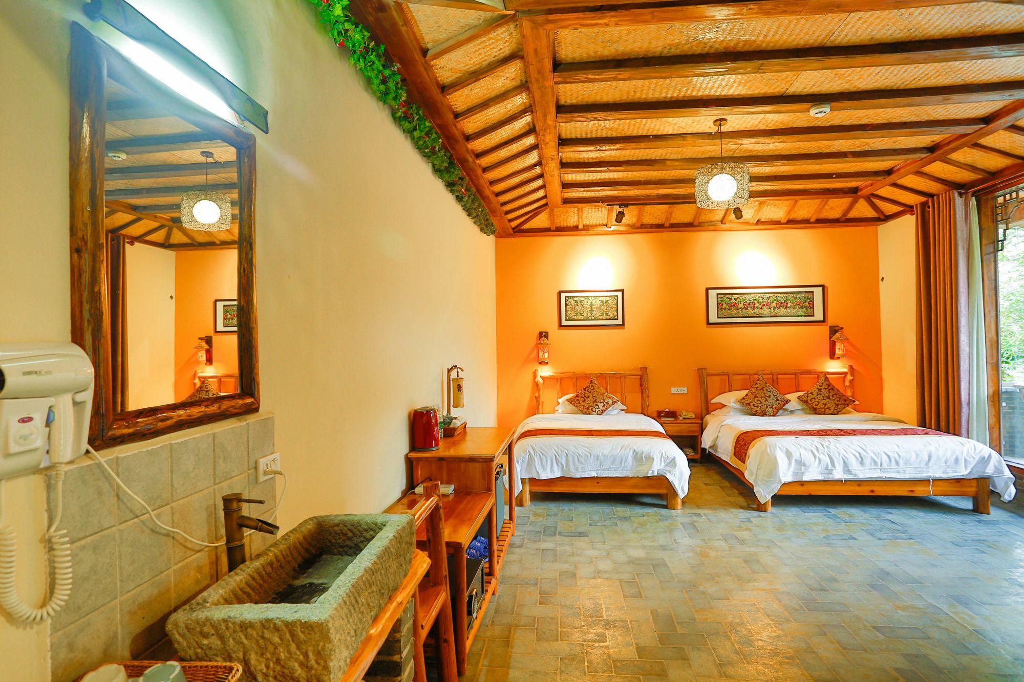 Yangshuo River Lodge Hotel Eksteriør bilde