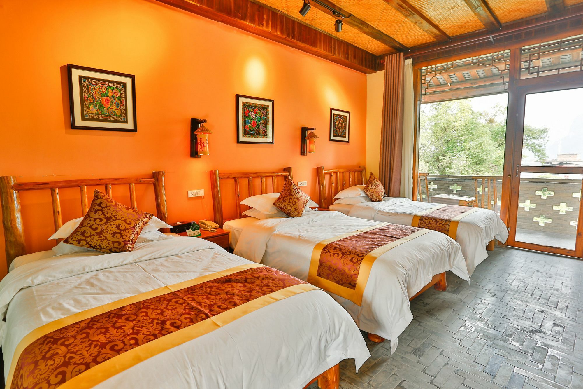 Yangshuo River Lodge Hotel Eksteriør bilde