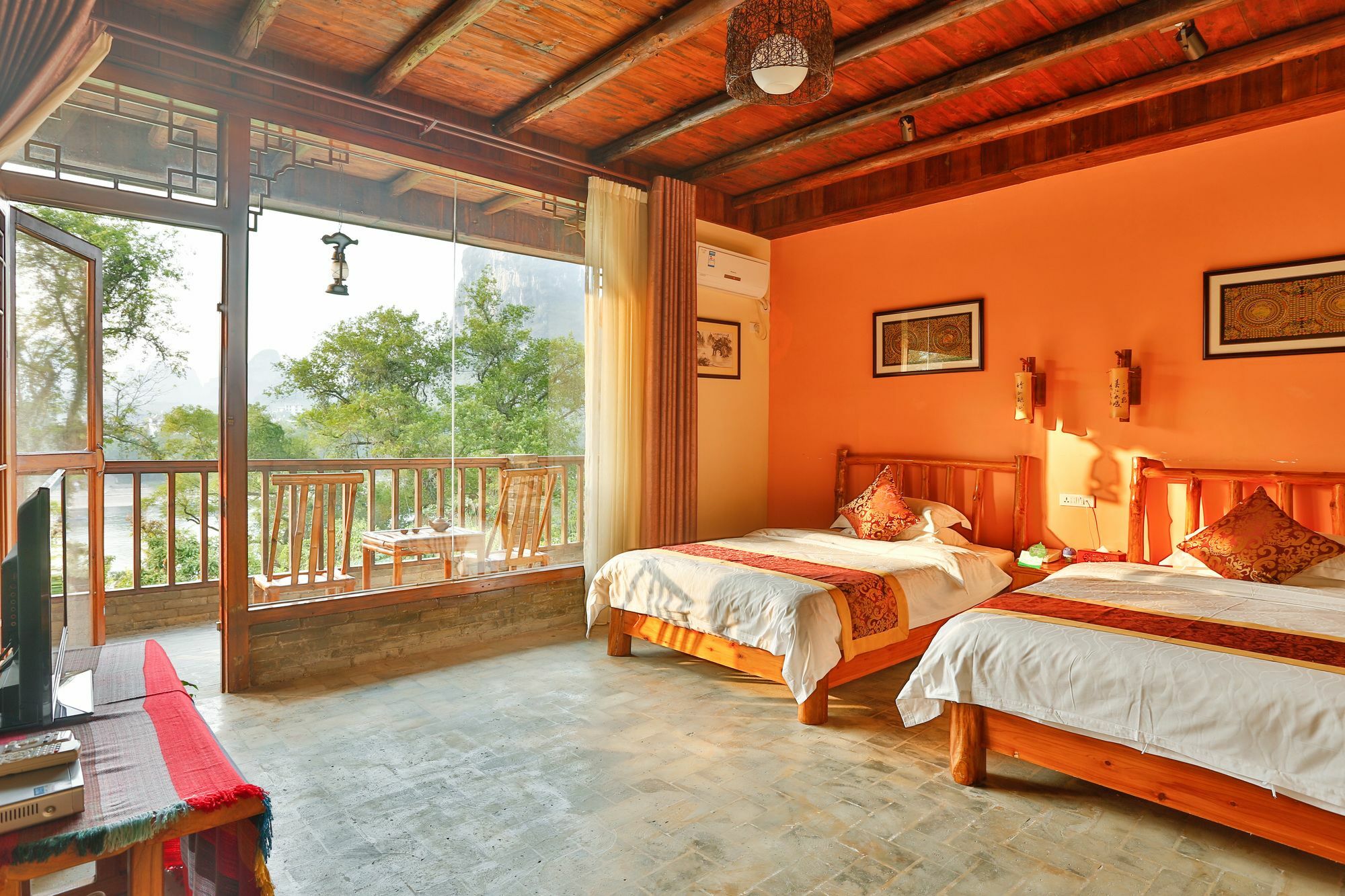 Yangshuo River Lodge Hotel Eksteriør bilde